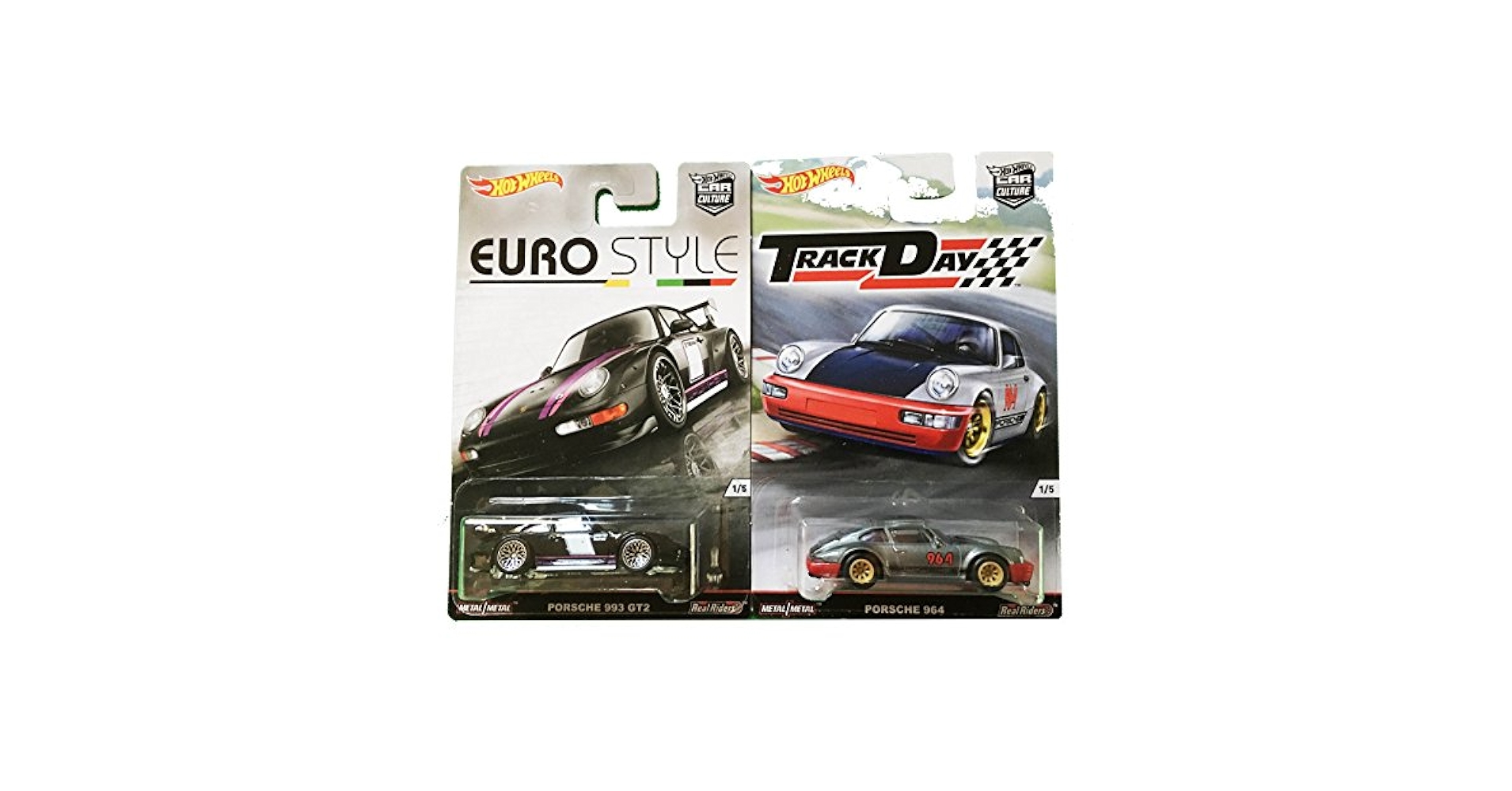ミニカー HotWheels eurostyle Porsche 993 911 GT2 Hot Wheels Car Culture Euro Style Porsche 993 GT2 & Car